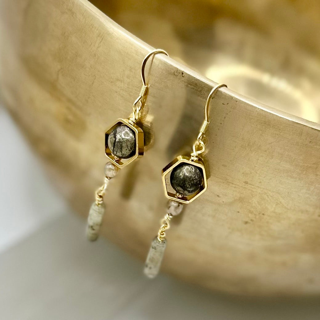 SPELL EARRINGS: Willpower + Fortitude