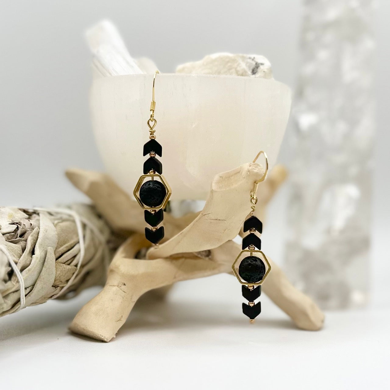 SPELL EARRINGS: Grounding + Stability