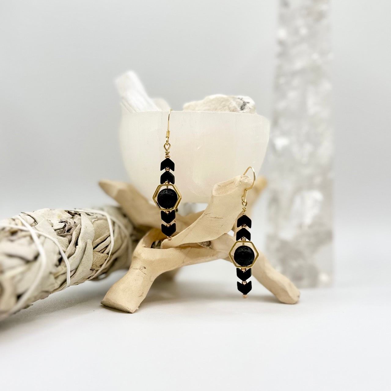 SPELL EARRINGS: Grounding + Stability