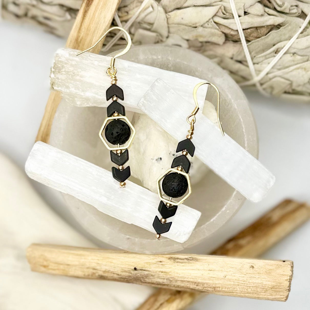SPELL EARRINGS: Grounding + Stability