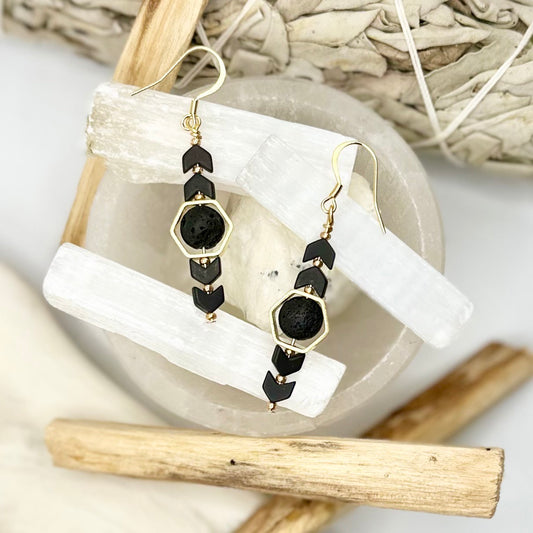 SPELL EARRINGS: Grounding + Stability