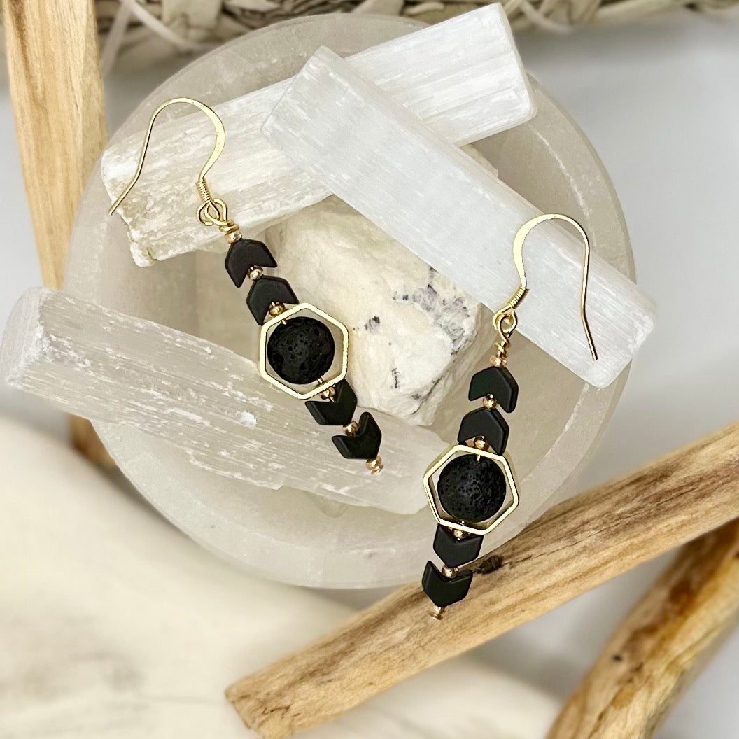 SPELL EARRINGS: Grounding + Stability