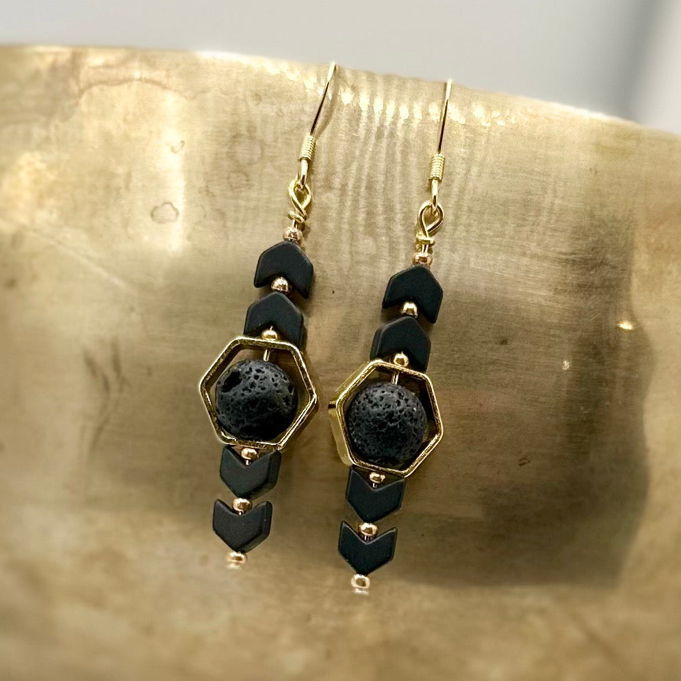 SPELL EARRINGS: Grounding + Stability