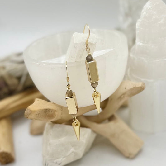 SPELL EARRINGS: Anxiety Shield