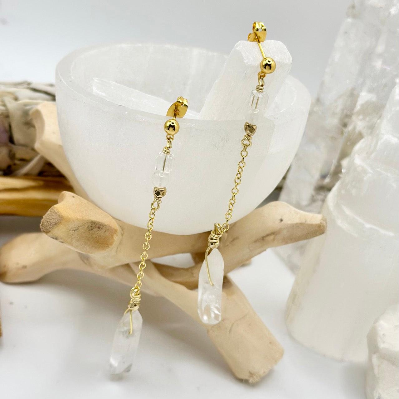 SPELL EARRINGS: Healing + Energy Cleanse