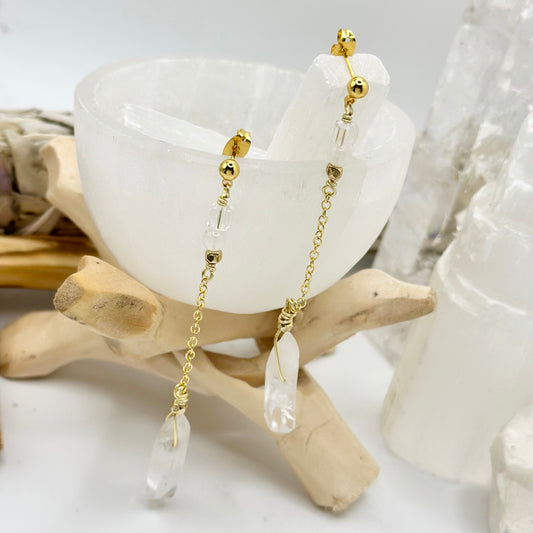 SPELL EARRINGS: Healing + Energy Cleanse