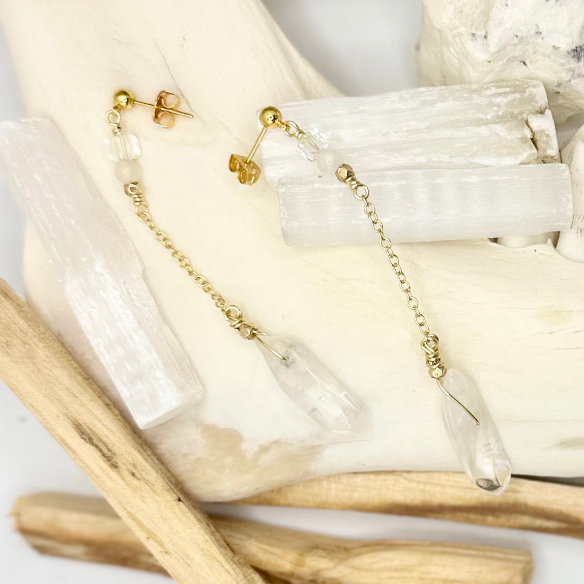 SPELL EARRINGS: Healing + Energy Cleanse