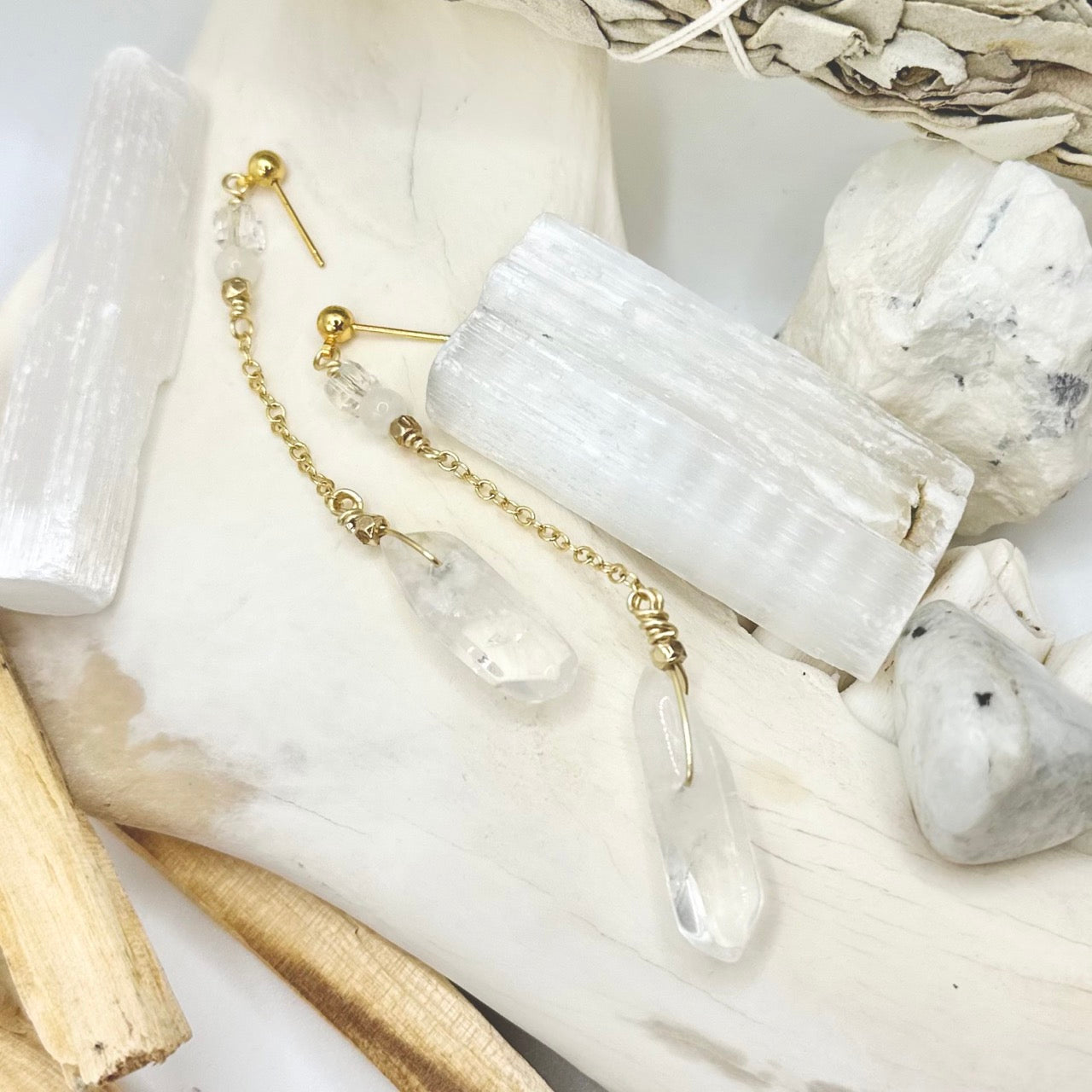 SPELL EARRINGS: Healing + Energy Cleanse