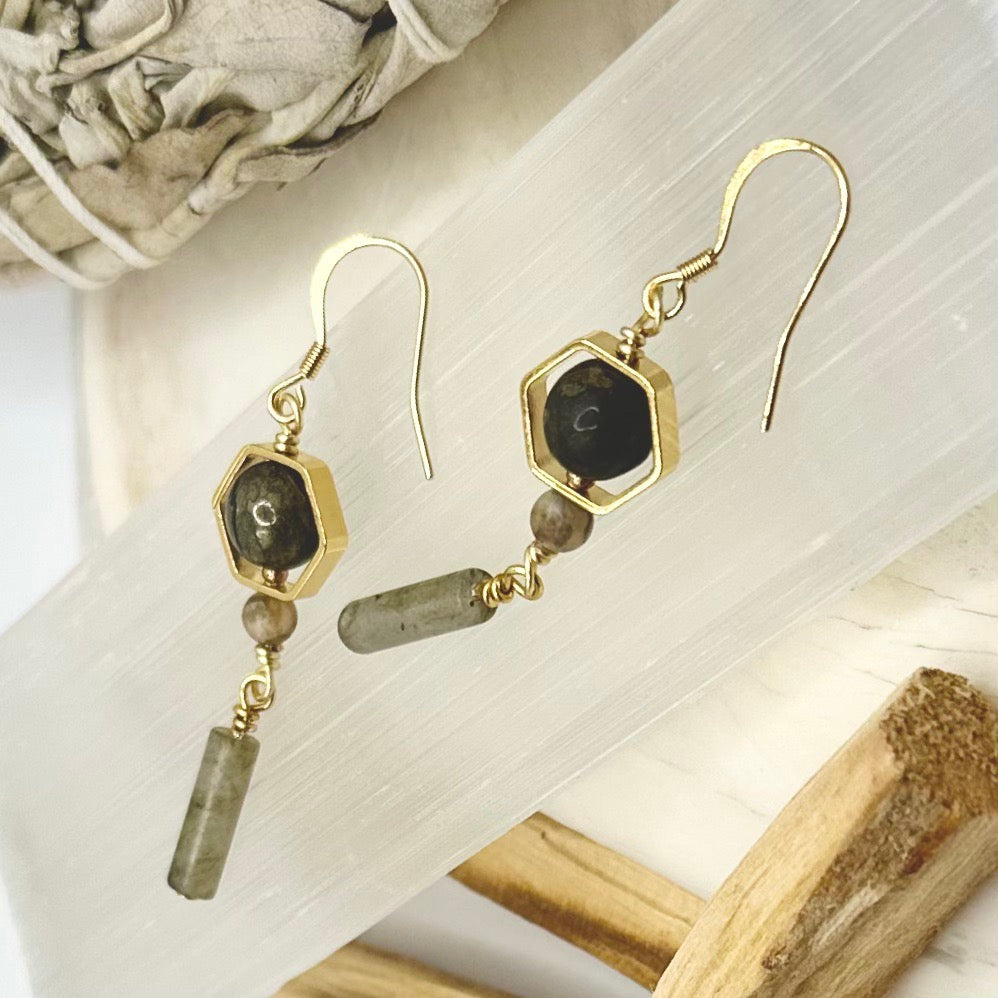 SPELL EARRINGS: Willpower + Fortitude