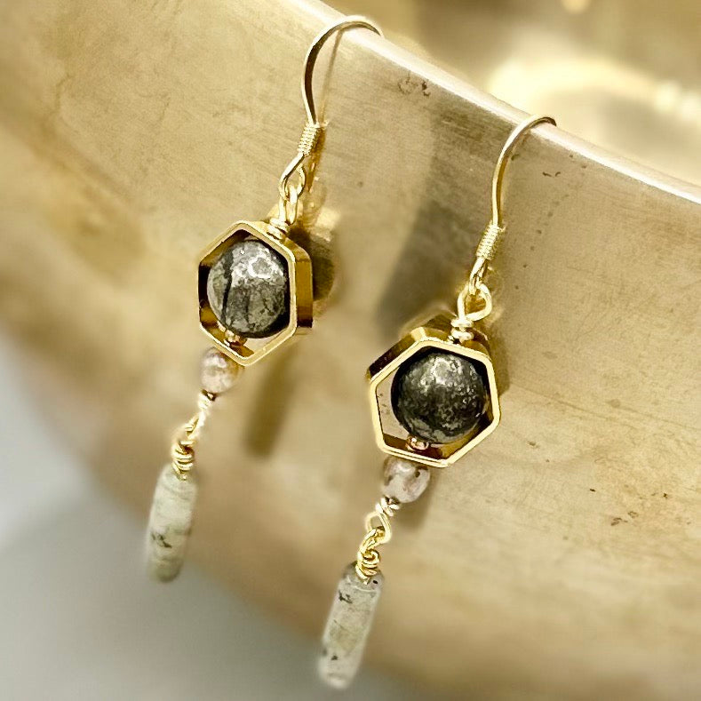 SPELL EARRINGS: Willpower + Fortitude