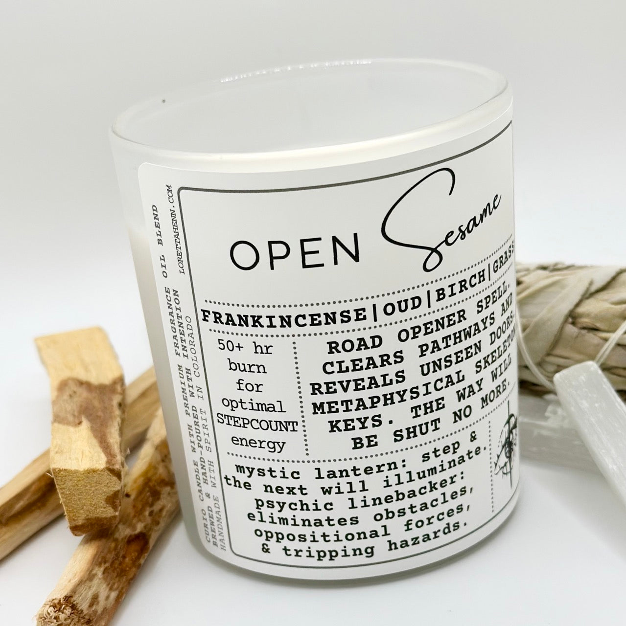 OPEN Sesame: Road Opener candle