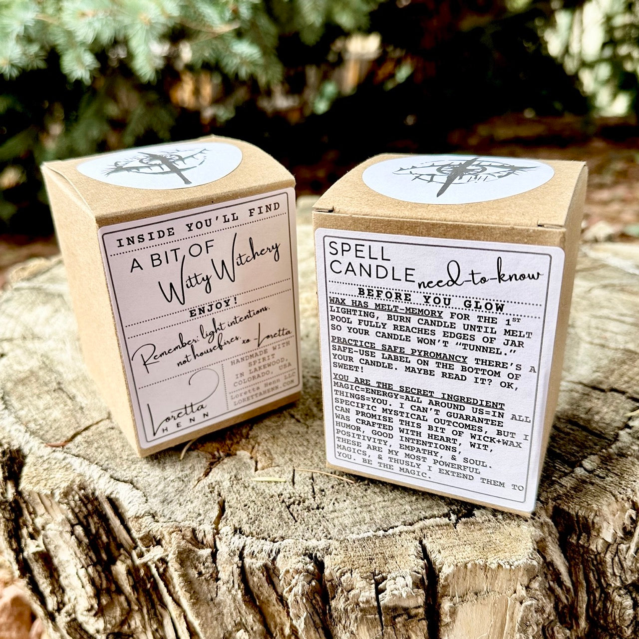 BIG WICK Energy ✦intention candle