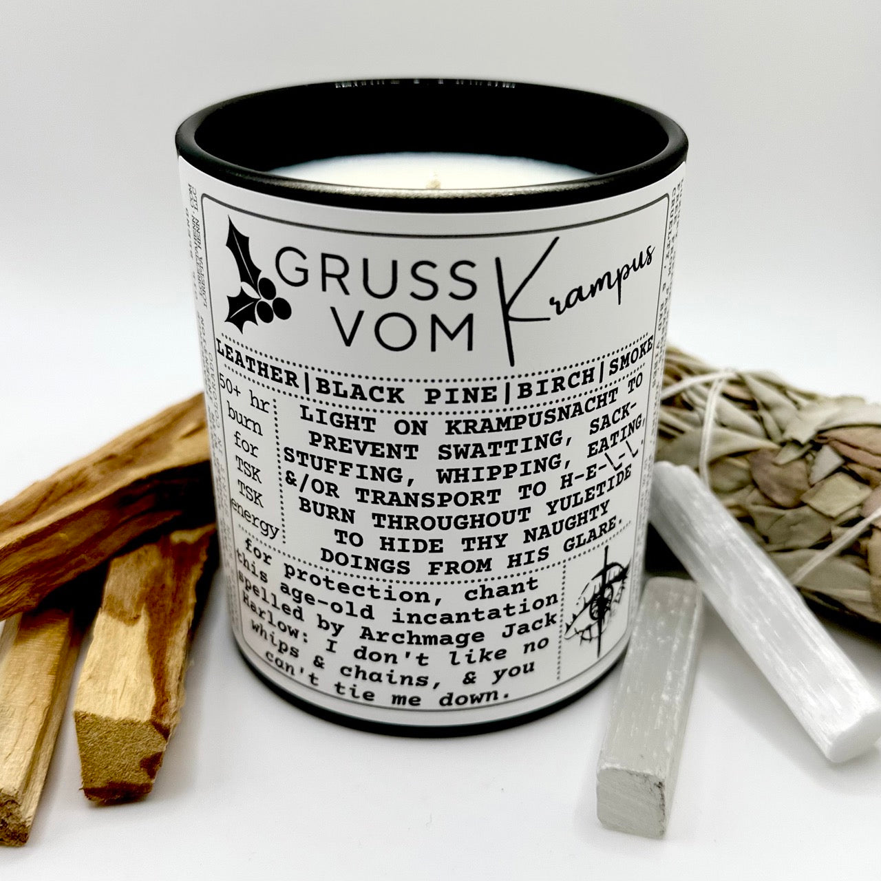 GRUSS VOM Krampus: Krampusnacht protection candle