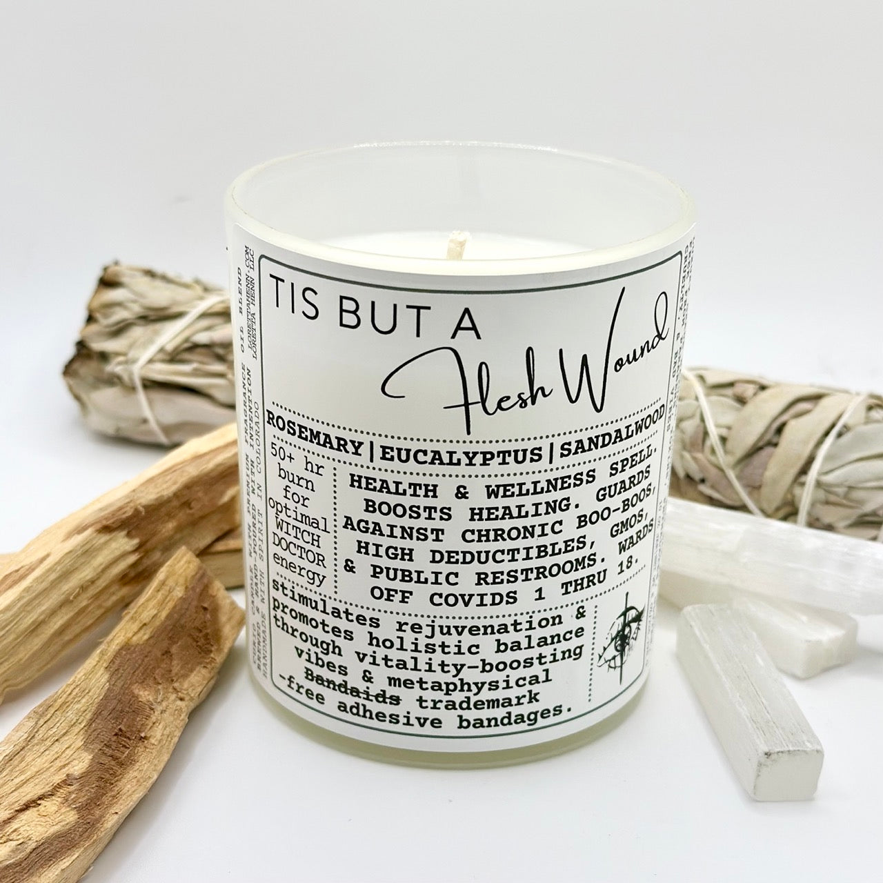 TIS BUT A Flesh Wound ✦intention candle