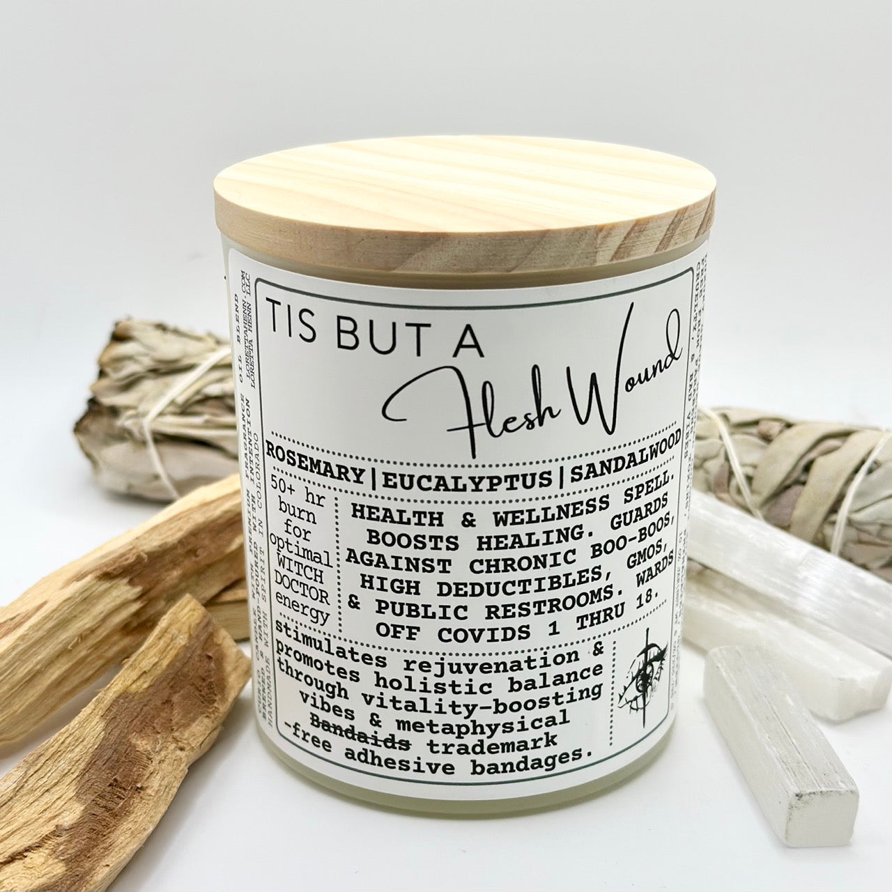 TIS BUT A Flesh Wound ✦intention candle