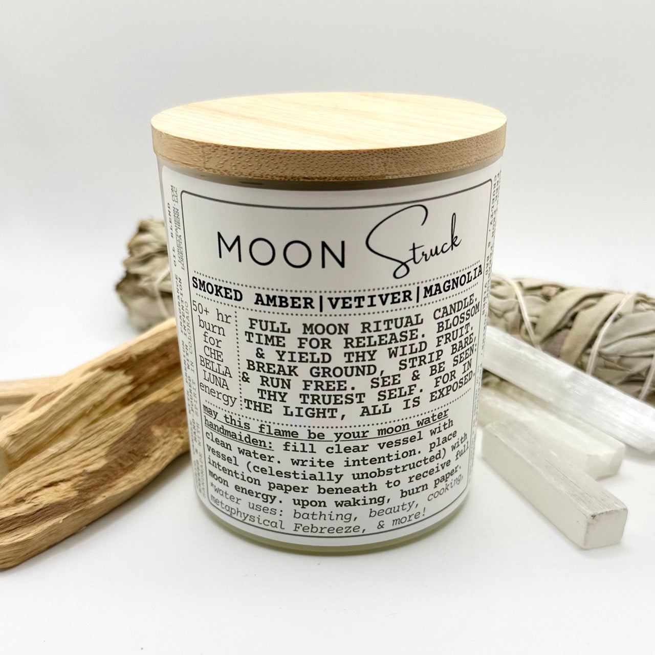 MOON Struck ✦ritual candle