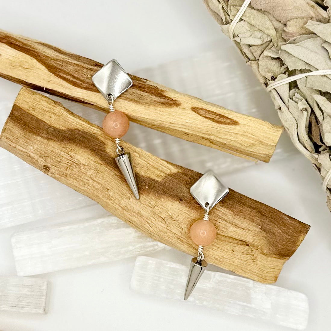 SPELL EARRINGS: Peace