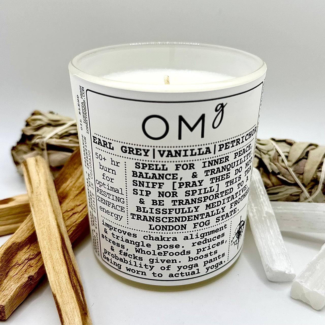 OMg ✦intention candle