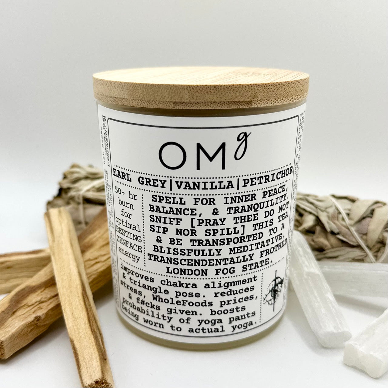 OMg ✦intention candle