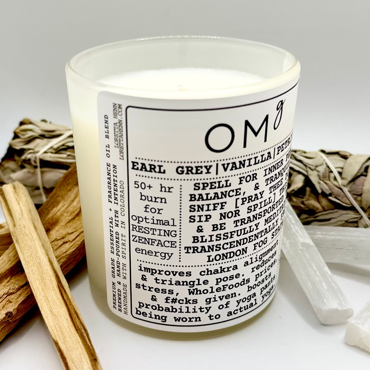 OMg ✦intention candle