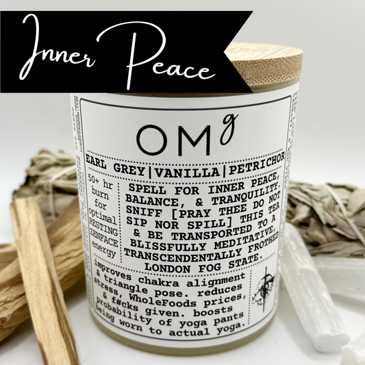 OMg ✦intention candle